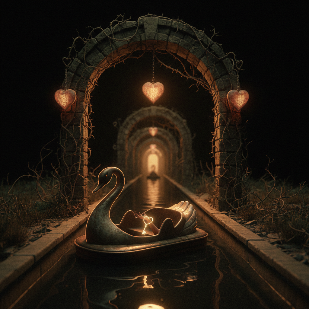 Reconstructed Evidence for a Theme Park Ride case about Abandoned and Hopeful