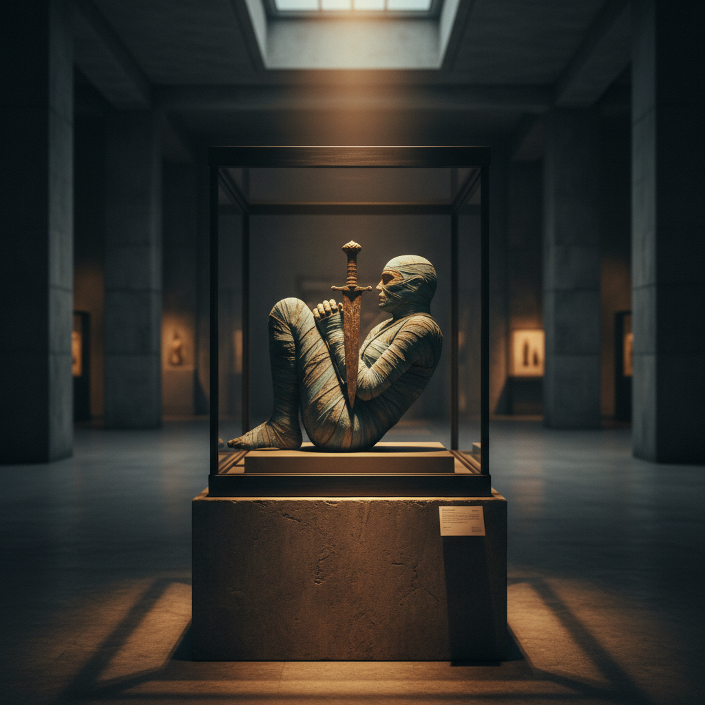 Reconstructed Evidence for a Museum Exhibit case about Depressed and Hostile
