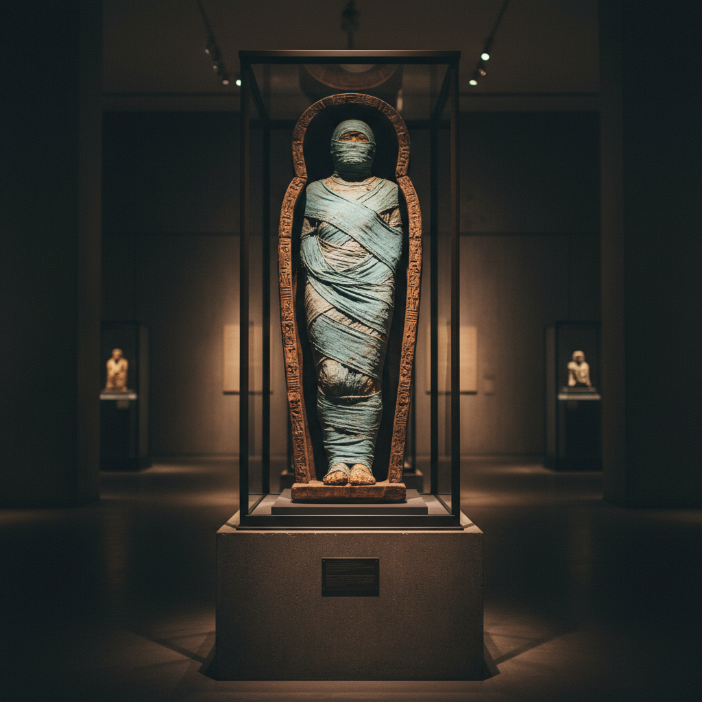 Reconstructed Evidence for a Museum Exhibit case about Depressed and Hostile